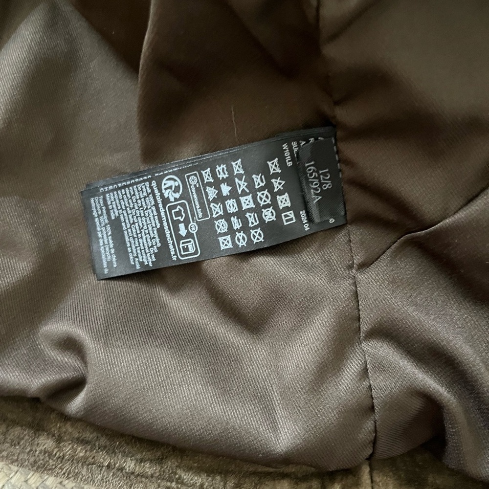All Saints Olive Leather Jacket - Picture 7 of 7